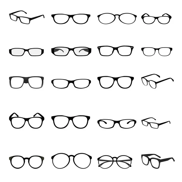 Disegno Vettoriale Occhiali Moda — Vettoriale Stock