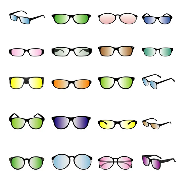 Diseño Vector Gafas Moda — Vector de stock