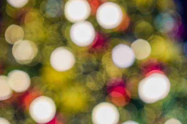 Renkli bokeh Noel arka plan, glitter hafif Defocused ve bulanık Bokeh