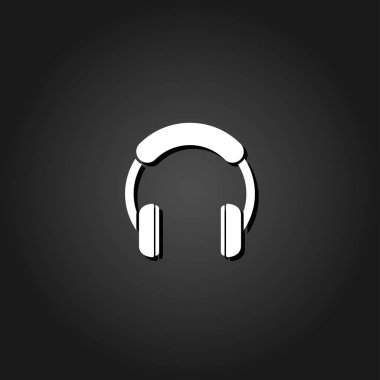 Kulaklık simgesi düz