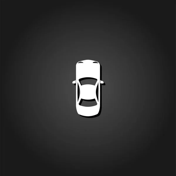 Car icon flat — Stock Vector