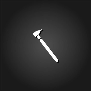 Diş delme makinesi simgesini düz.