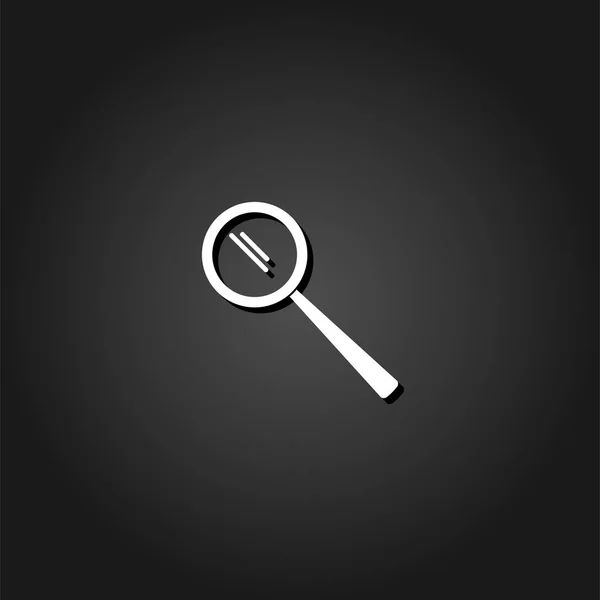 Search icon flat. — Stock Vector