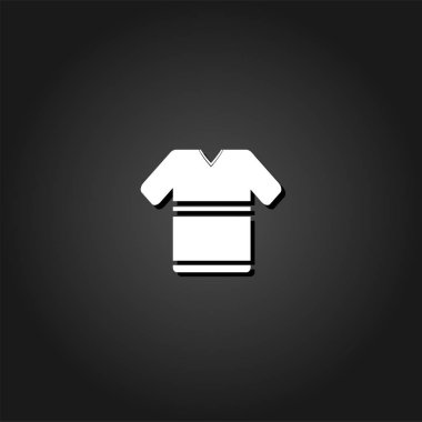 T gömlek simgesini düz.