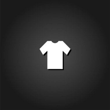 Tshirt simgesi düz