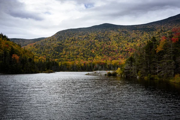 Biberweiher Den Weißen Bergen Herbst — Stockfoto