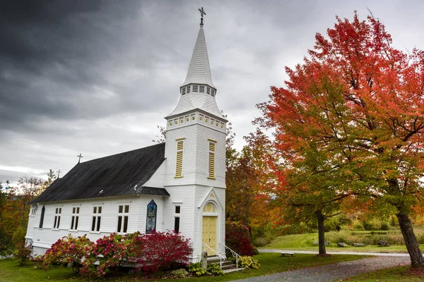 Suggar Hill Saint Matthew Chapel Fall — Stock Photo, Image