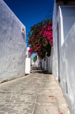 Tipik Akdeniz beyaz binası