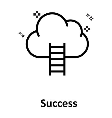  Başarı satırı düzenlenebilir vektör simgesi 