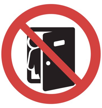 Çıkış vektör simge durdurmak