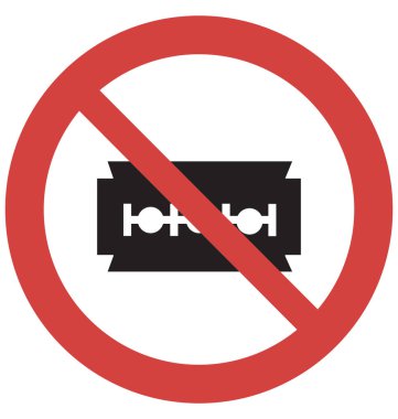 Blade vektör simge durdurmak