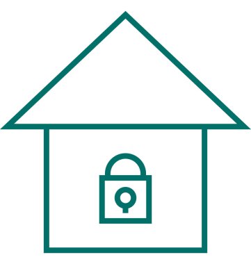 Kilitli ev ya da ev güvenlik  
