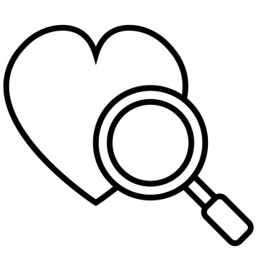 Kardiyogram satırı izole vektör simgesi