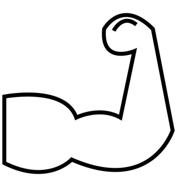 Pazı satırı izole vektör simgesi