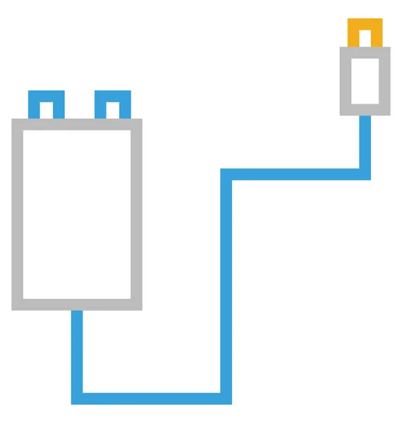Usb 케이블 아이콘 — 스톡 벡터