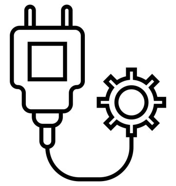 Eco Güç vektör simgesi