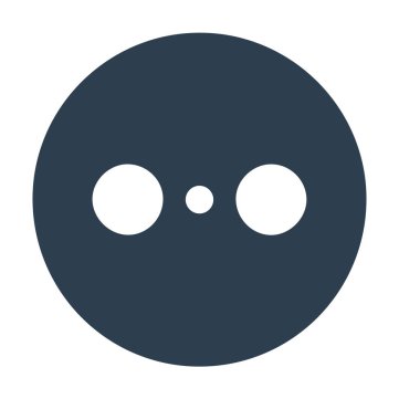 Yeniden kullanılabilir enerji hat izole vektör simge tamamen düzenlenebilir