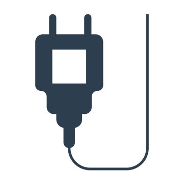 Fiş satır izole vektör simge tamamen düzenlenebilir