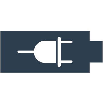 Pil hat izole vektör simge tamamen düzenlenebilir