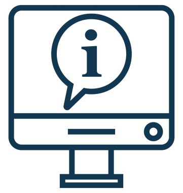 Hata düzenlenebilir Lcd çizgi vektör simgesine