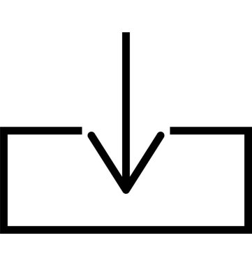Satırı vektör simgesi düzenlenebilir İndiriyor