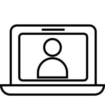 Profil açılan satırı vektör simgesi düzenlenebilir