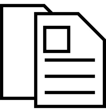 CV vektör simge düzenlenebilir