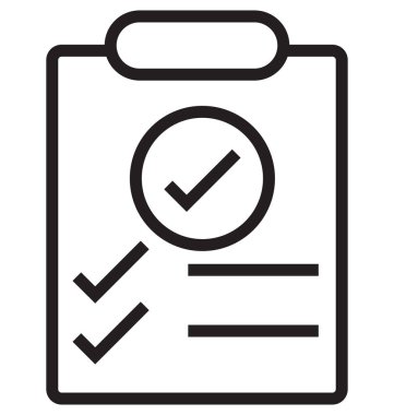 Pano satırı vektör simgesi düzenlenebilir