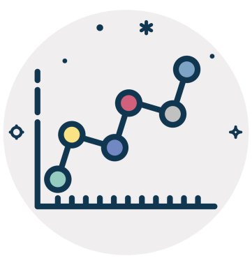İş Analytics vektör ve düzenlenebilir simgesi