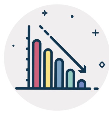 Börek vektör ve düzenlenebilir simge azaltmak