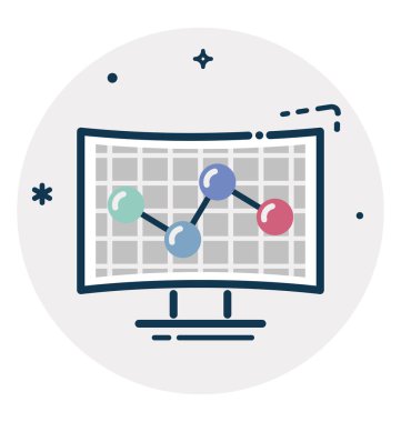 Online grafik vektör ve düzenlenebilir simgesi