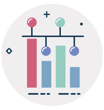 Infographics vektör ve düzenlenebilir simgesi