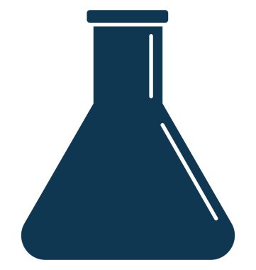 Konik Flask vektör simge düzenlenebilir izole 