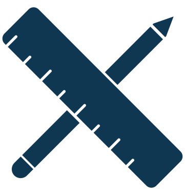 Araçlar çizim vektör simge düzenlenebilir izole 