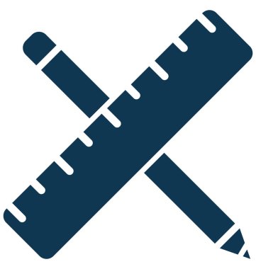 Araçlar çizim vektör simge düzenlenebilir izole 