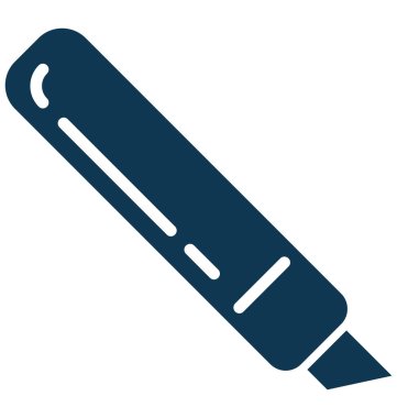 Vurgulayıcı vektör simge düzenlenebilir izole 