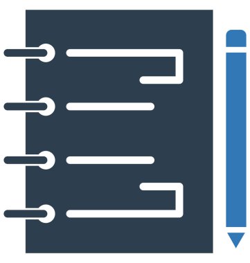 Yazma vektör simge düzenlenebilir izole 