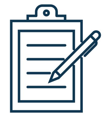 Pano yazma vektör simge düzenlenebilir izole 