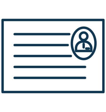 İzole vektör simge düzenlenebilir sertifika 