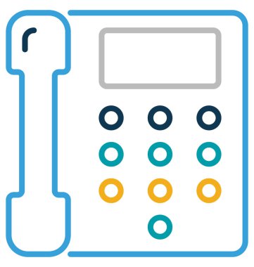 Sabit hat vektör simge düzenlenebilir izole 