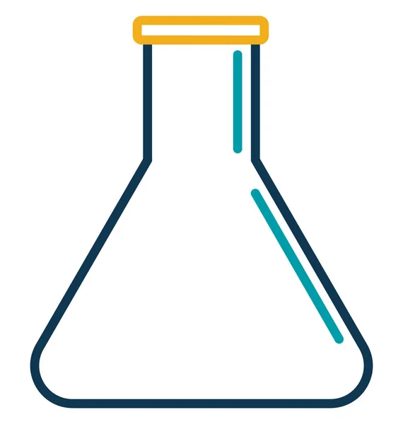 锥形瓶分离矢量图标可编辑 — 图库矢量图片