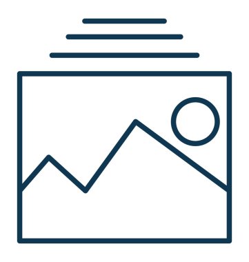 Resim Galerisi vektör simgesi