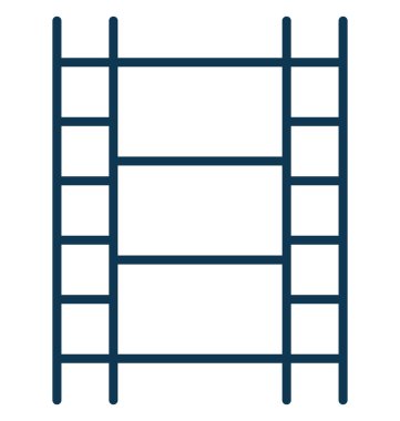 Kamera Reel vektör simgesi