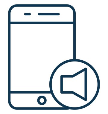 Vektör simge zil Mobile