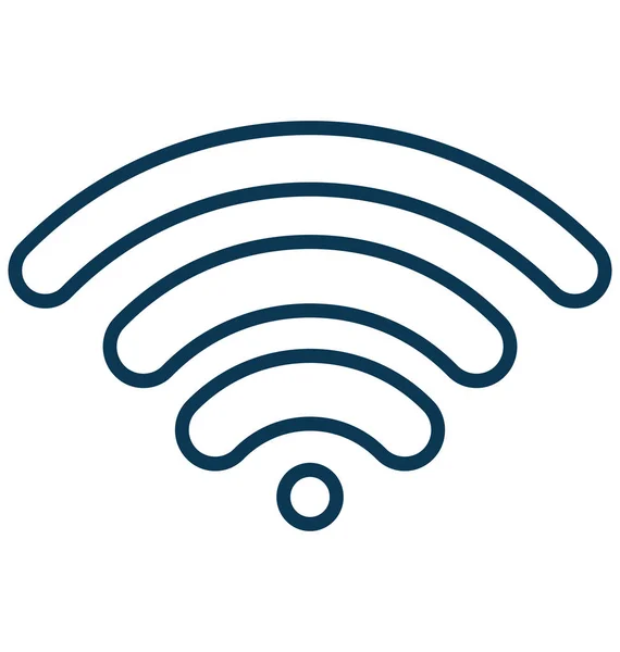 Wifi 波ベクトルのアイコン — ストックベクタ
