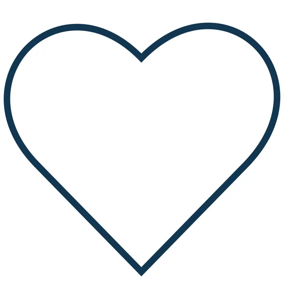 Любов Серця Векторної Icon — стоковий вектор