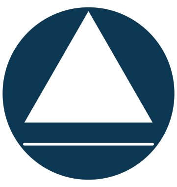 Güç düğmesi glif vektör simgesi düzenlenebilir