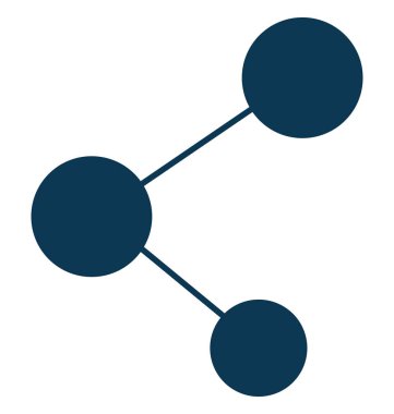 Glif vektör simge düzenlenebilir paylaşmak