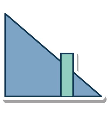 Ses barlar glif renk vektör simgesi düzenlenebilir