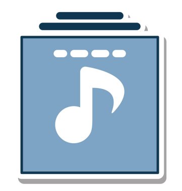 CD glif renk vektör simgesi düzenlenebilir Ekle